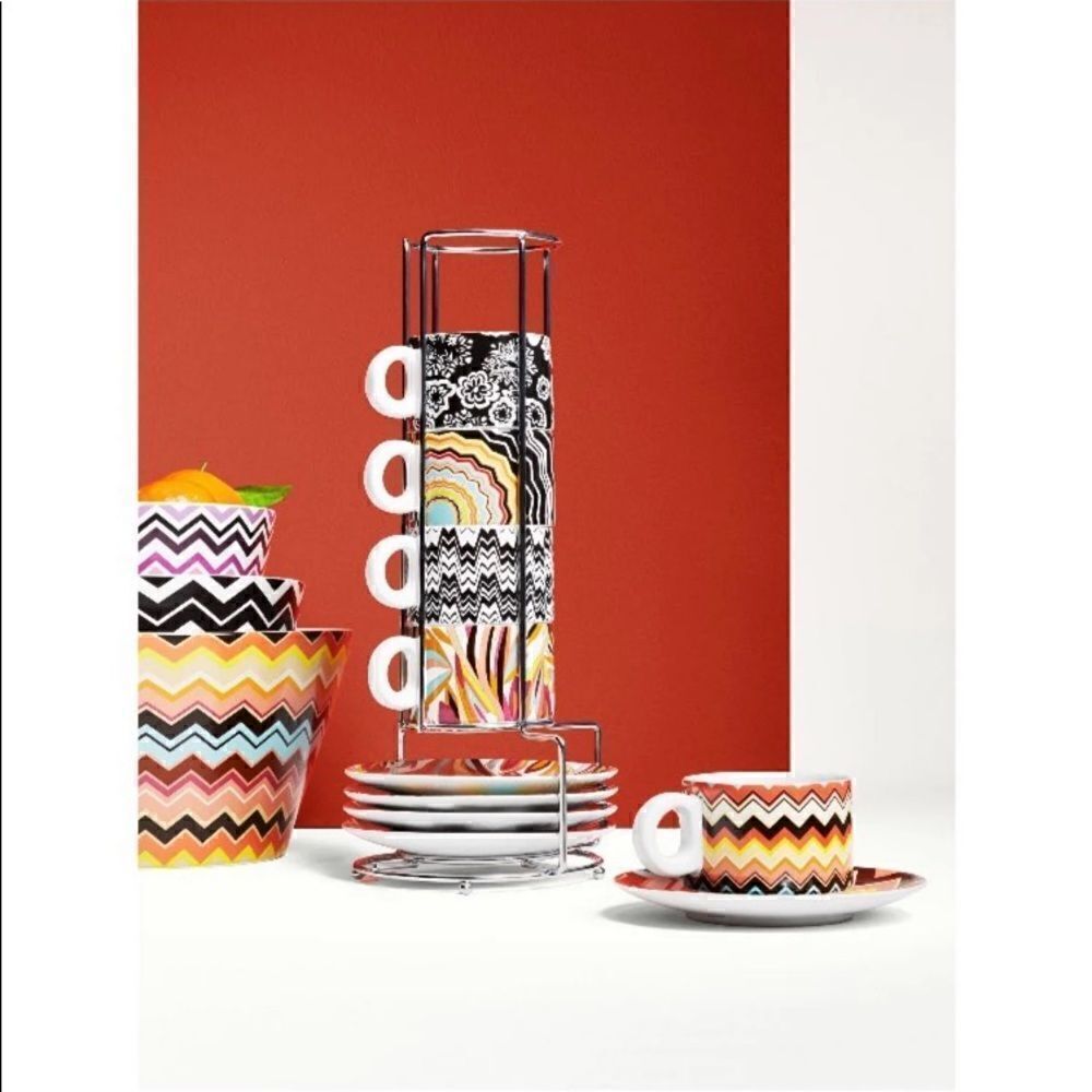 Missoni x Target Stoneware stacking mug set